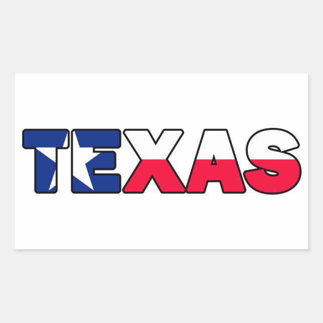 Pegatina de Texas (Anverso)