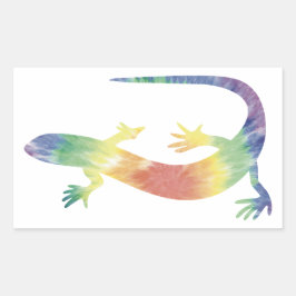 Pegatina de Tie Dye Gecko