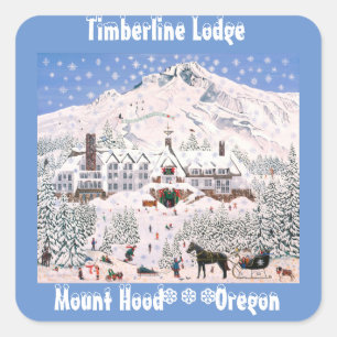Pegatina de Timberline Lodge