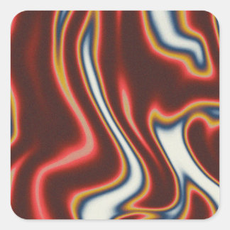 Pegatina de tinta de mármol líquido, colorido y fl