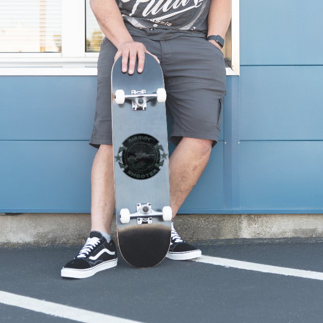 Pegatina de tiro con arma de fuego (Patinador)