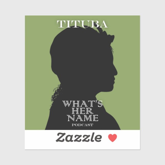 Pegatina de Tituba (Hoja)