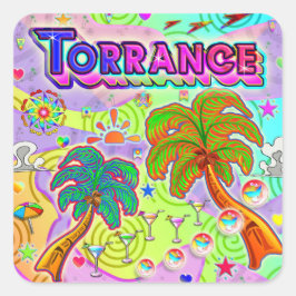 Pegatina de Torrance Vacation Target