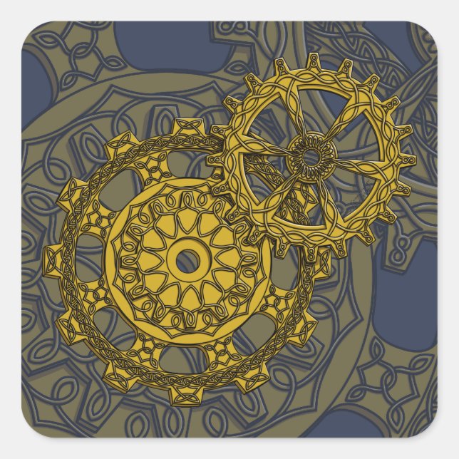 Pegatina de trabajo de relojería (Anverso)