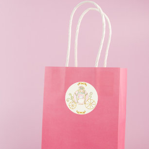 Pegatina de transporte Princesa encantadora