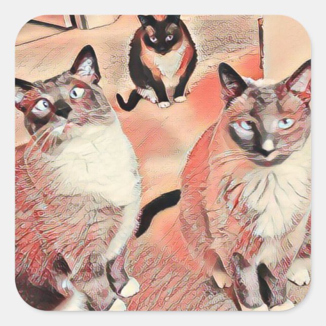 Pegatina de Tres Hermanos (Anverso)