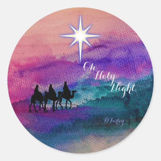 Pegatina de Tres Reyes (Anverso)