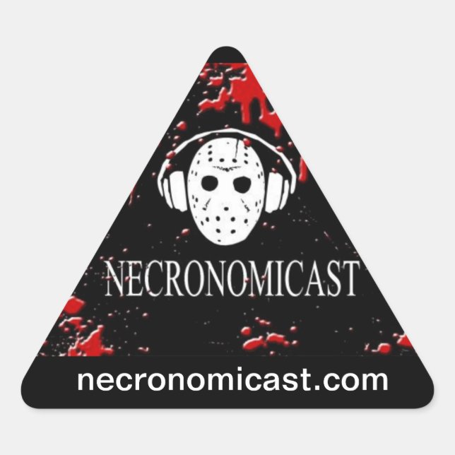 Pegatina de triángulo (Anverso)