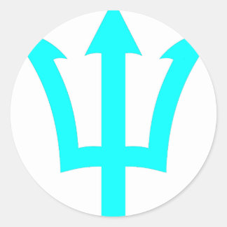 Pegatina de tridentes