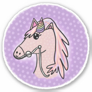 Pegatina de Unicorn