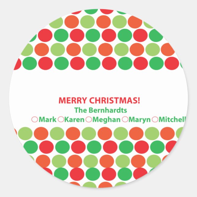 Pegatina de vacaciones (Anverso)