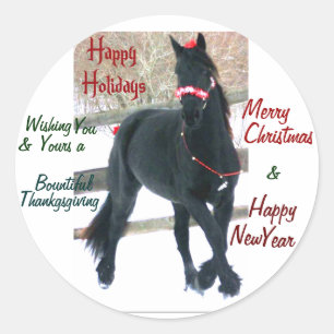 Pegatina de vacaciones de invierno