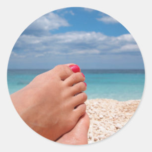 Pegatina de vacaciones de verano