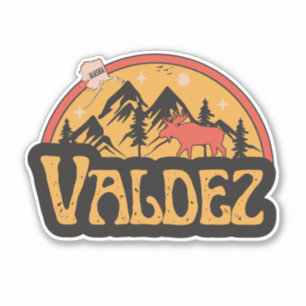 Pegatina de Valdez, Alaska