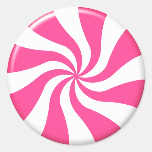 Pegatina De Velas Rosadas Y Blanco (Anverso)