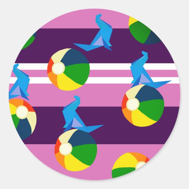 Pegatina de verano (Anverso)