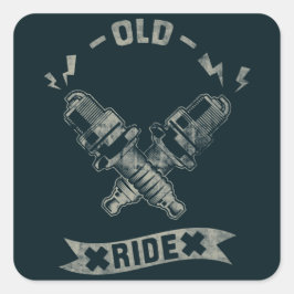 Pegatina de viaje antiguo