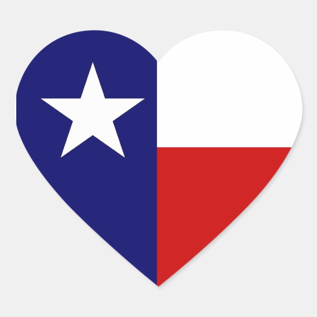 Pegatina de Viajes de la Bandera de Texas con una  (Anverso)