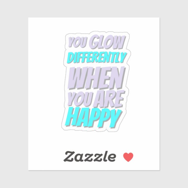 Pegatina de vibraciones positivas (Hoja)