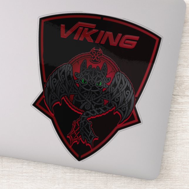 Pegatina de Viking (Detalle)