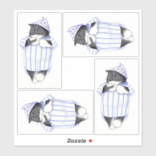 Pegatina de vinílico CAT 8"X8"