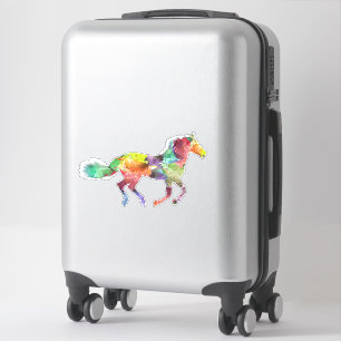 Pegatina de vinílico con Personalizado de caballo