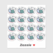 Pegatina de vinílico de Personalizado de correo de