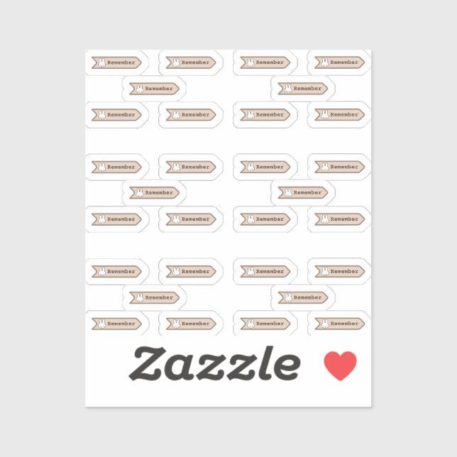 Pegatina de vinilo (Hoja)