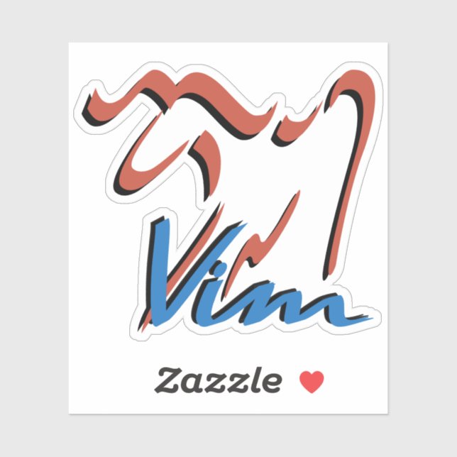 Pegatina de vinilo (Hoja)