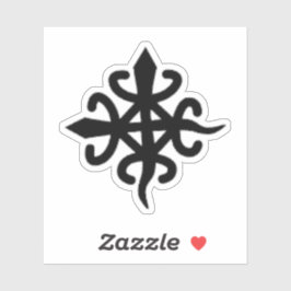 Pegatina de vinilo Adinkra Symbol (Unidad)