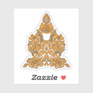 Pegatina de vinilo con forma personalizada