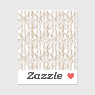 Pegatina de vinilo con forma personalizada