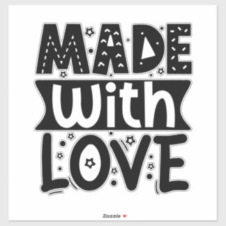 Pegatina de vinilo con forma personalizada