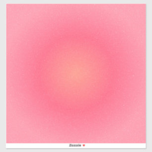 Pegatina de vinilo con gradiente rosa – Corte pers