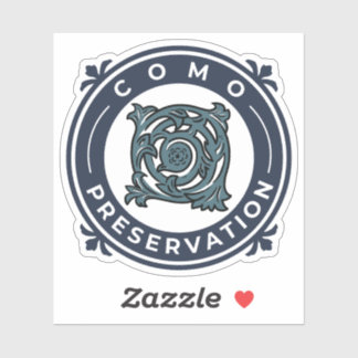 Pegatina de vinilo con logotipo