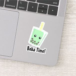 Pegatina de vinilo con Personalizado de té Boba