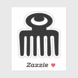 Pegatina de vinilo con símbolo Adinkra - Belleza f