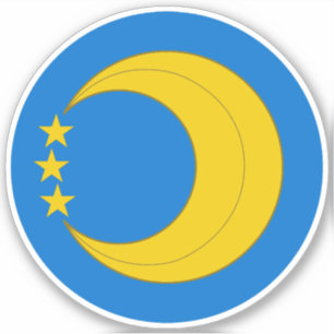 Pegatina de Vinilo Crescent Moon de SCA