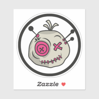 Pegatina de vinilo de 4" x 4"