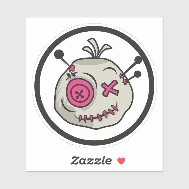 Pegatina de vinilo de 4" x 4" (Hoja)