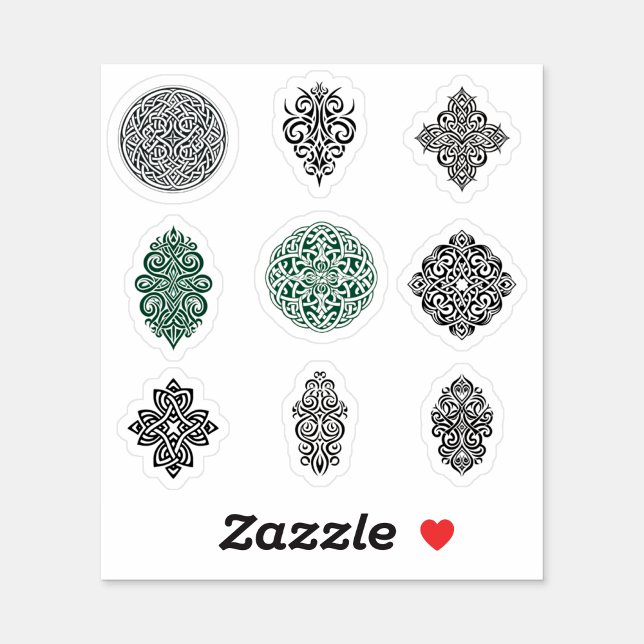 pegatina de vinilo de corte de diseño celta 9 (Subido por el creador)
