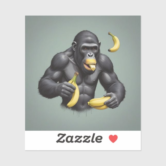 Pegatina de vinilo de corte de Personalizado Ape K (Hoja)