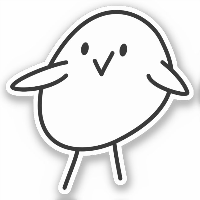 Pegatina de vinilo de corte de Personalizado de po (Anverso)