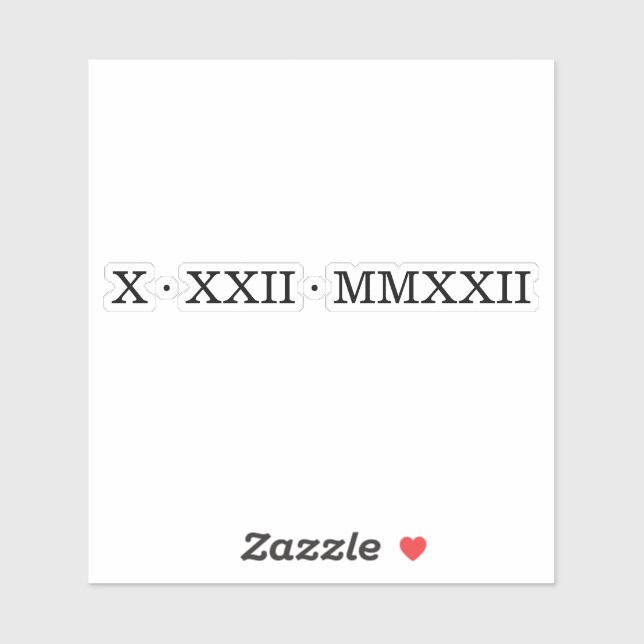 Pegatina de vinilo de corte de Personalizado numér (Hoja)