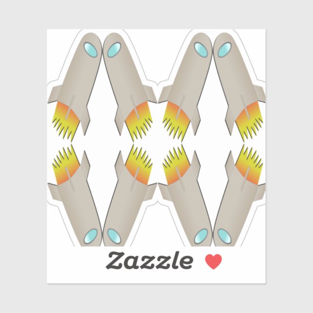 Pegatina de vinilo de corte personalizado (Hoja)