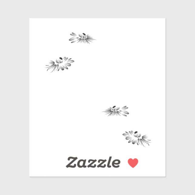 Pegatina de vinilo de corte personalizado (Hoja)