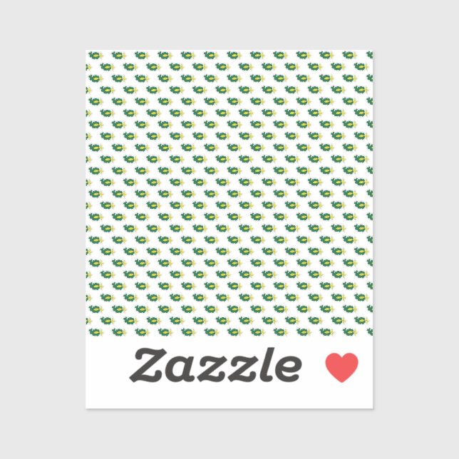 Pegatina de vinilo de corte personalizado (Hoja)