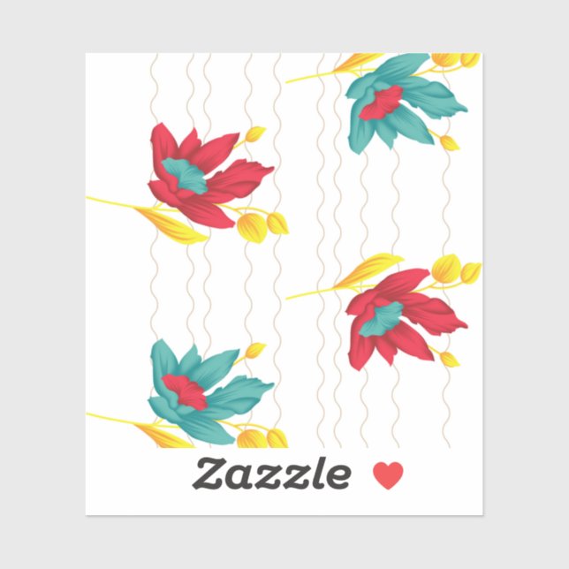 Pegatina de vinilo de corte personalizado (Hoja)