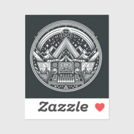 Pegatina de vinilo de corte personalizado