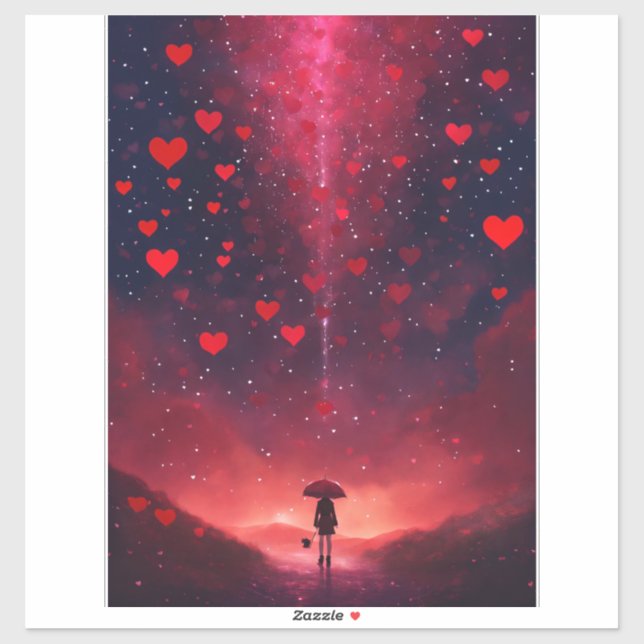 Pegatina de vinilo de corte personalizado (Hoja)